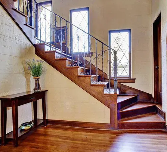 Escalier près de Troyes